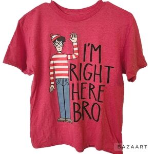 NWT ☆ Kids Where's Waldo Tee